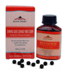 Dang Gui Shao Yao San - Dang Gui & Peony Formula (BP087) NLA in Black Pearl .Substituted with another brand 